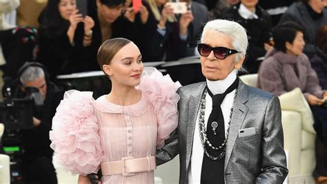 lily rose depp karl lagerfeld